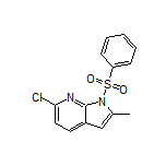 6-氯-2-甲基-1-(苯基磺酰基)-7-氮杂吲哚