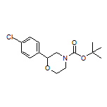 4-Boc-2-(4-氯苯基)吗啉