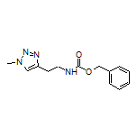 N-Cbz-2-(1-甲基-1H-1,2,3-三唑-4-基)乙胺
