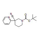 1-Boc-3-氰基-3-(2-吡啶基)哌啶