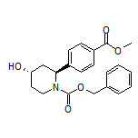 (2S,4S)-1-Cbz-4-羟基-2-[4-(甲氧基羰基)苯基]哌啶