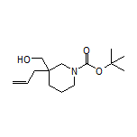 1-Boc-3-烯丙基-3-(羟甲基)哌啶