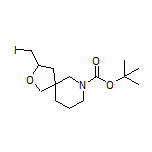 7-Boc-3-(碘甲基)-2-氧杂-7-氮杂螺[4.5]癸烷