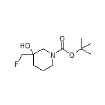 1-Boc-3-(氟甲基)-3-羟基哌啶
