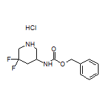 3-(Cbz-氨基)-5,5-二氟哌啶盐酸盐