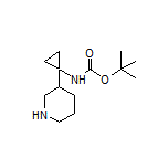N-Boc-1-(3-哌啶基)环丙胺