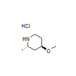 (2S,4R)-4-甲氧基-2-甲基哌啶盐酸盐