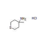4-甲基四氢-2H-噻喃-4-胺盐酸盐