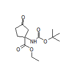 1-(Boc-氨基)-3-氧代环戊烷甲酸乙酯