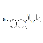 2-Boc-7-溴-3,3-二甲基-1,2,3,4-四氢异喹啉
