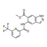 5-[6-(三氟甲基)皮考啉酰氨基]-1H-吲唑-6-甲酸甲酯