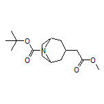 8-Boc-3-(2-甲氧基-2-氧代乙基)-8-氮杂双环[3.2.1]辛烷