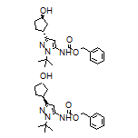 反式-3-[5-(Cbz-氨基)-1-(叔丁基)-3-吡唑基]环戊醇