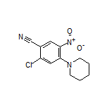 2-氯-5-硝基-4-(1-哌啶基)苯腈