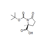 (S)-1-Boc-2-甲基-5-氧代吡咯烷-2-甲酸