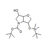 4-Boc-3-[(叔丁基二甲基硅基)氧基]-6-羟基六氢-2H-呋喃并[3,2-b]吡咯