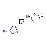 1-(Boc-氨基)-3-(4-溴-1-吡唑基)双环[1.1.1]戊烷
