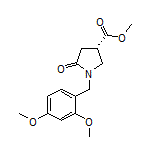 (S)-1-(2,4-二甲氧基苄基)-5-氧代吡咯烷-3-甲酸甲酯