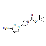 1-Boc-3-(3-氨基-1-吡唑基)氮杂环丁烷