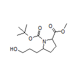 1-Boc-5-(3-羟基丙基)吡咯烷-2-甲酸甲酯