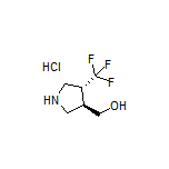 [(3R,4R)-4-(三氟甲基)吡咯烷-3-基]甲醇盐酸盐