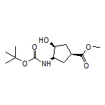 (1S,3R,4S)-3-(Boc-氨基)-4-羟基环戊烷甲酸甲酯