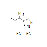1-氨基-2-甲基-1-(1-甲基-4-吡唑基)丙烷二盐酸盐