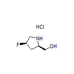 [(2R,4R)-4-氟吡咯烷-2-基]甲醇盐酸盐