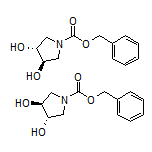 反式-1-Cbz-3,4-二羟基吡咯烷