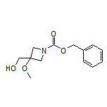 1-Cbz-3-(羟甲基)-3-甲氧基氮杂环丁烷