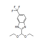 2-(二乙氧基甲基)-6-(三氟甲基)苯并咪唑