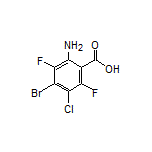 4-溴-5-氯-3,6-二氟邻氨基苯甲酸