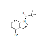 1-(4-溴-1-吲哚基)-2,2-二甲基-1-丙酮