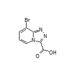 8-溴-[1,2,4]三唑并[4,3-a]吡啶-3-甲酸