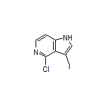 4-氯-3-碘-5-氮杂吲哚