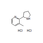 3-甲基-2-(2-吡咯烷基)吡啶二盐酸盐