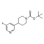 1-Boc-4-(5-碘-3-吡啶基)哌啶