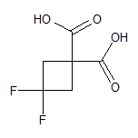 3,3-二氟环丁烷-1,1-二甲酸