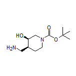 (3R,4S)-1-Boc-4-(氨甲基)-3-羟基哌啶