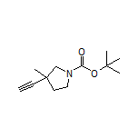 1-Boc-3-乙炔基-3-甲基吡咯烷