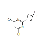 4,6-二氯-2-(3,3-二氟环丁基)嘧啶