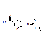 6-Boc-6,7-二氢-5H-吡咯并[3,4-b]吡啶-3-甲酸