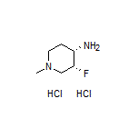 (3R,4S)-4-氨基-3-氟-1-甲基哌啶二盐酸盐