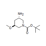 (3S,5S)-1-Boc-3-氨基-5-甲氧基哌啶