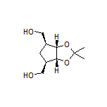 [(3aR,4R,6S,6aS)-rel-2,2-二甲基四氢-3aH-环戊并[d][1,3]二噁茂-4,6-二基]二甲醇