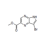 7-溴-5H-吡咯并[2,3-b]吡嗪-2-甲酸甲酯