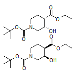 顺式-1-Boc-3-羟基哌啶-4-甲酸乙酯