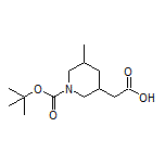 1-Boc-5-甲基哌啶-3-乙酸