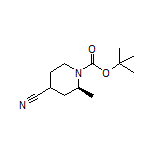 (2S)-1-Boc-4-氰基-2-甲基哌啶
