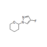 4-氟-1-(四氢-2H-吡喃-2-基)吡唑